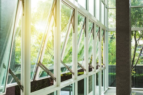 Open window