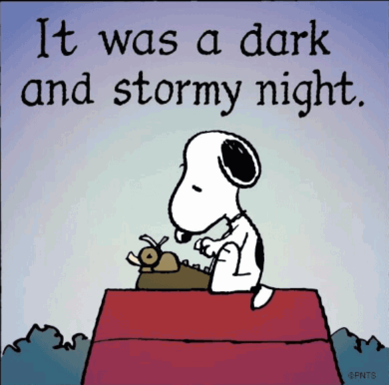 It-Was-A-Dark-and-Stormy-Night-from-Snoopy-e1375218659590